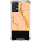 Pink Gold and Black Marble Galaxy A72 5G Clear Case